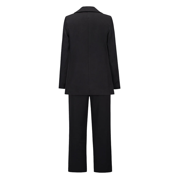 Drune | Revers Doppelreiher Blazer und Gerade Hose Satz