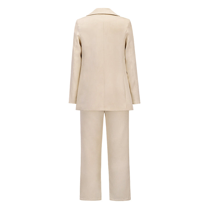 Drune | Revers Doppelreiher Blazer und Gerade Hose Satz