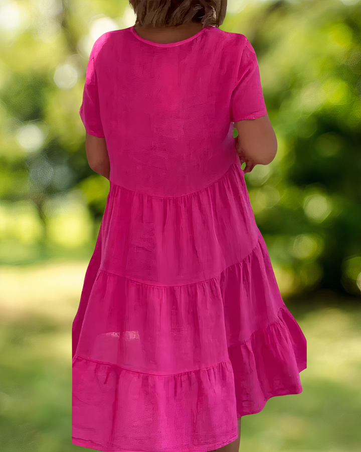 Drune | Baumwoll-Leinen Kleid