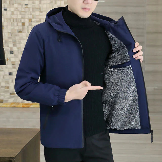 Drune | 2025 Mode Jacke mit Kapuze Windjacke
