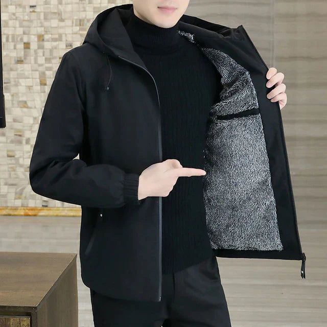 Drune | 2025 Mode Jacke mit Kapuze Windjacke