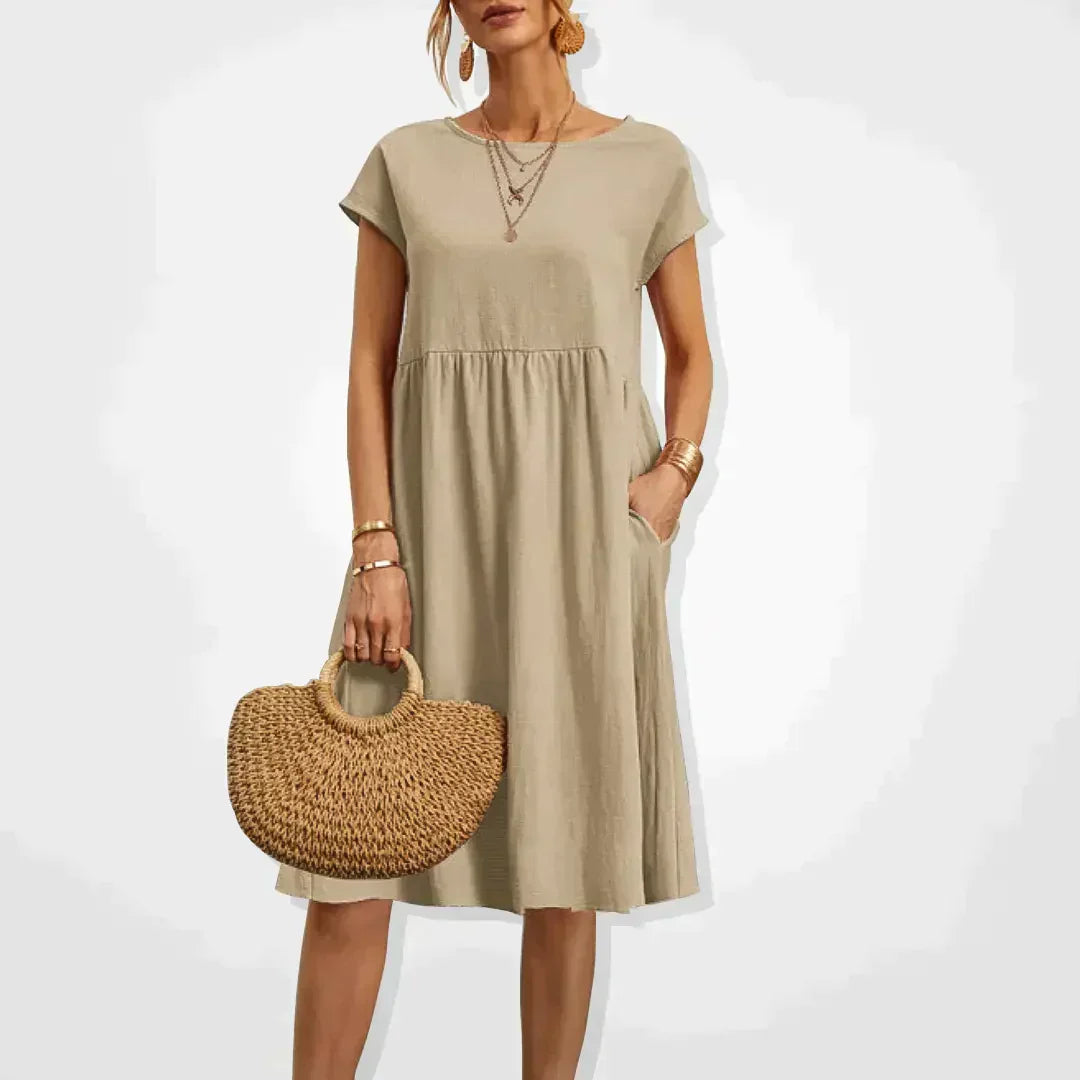 Drune | Elegantes Fließendes Sommerkleid