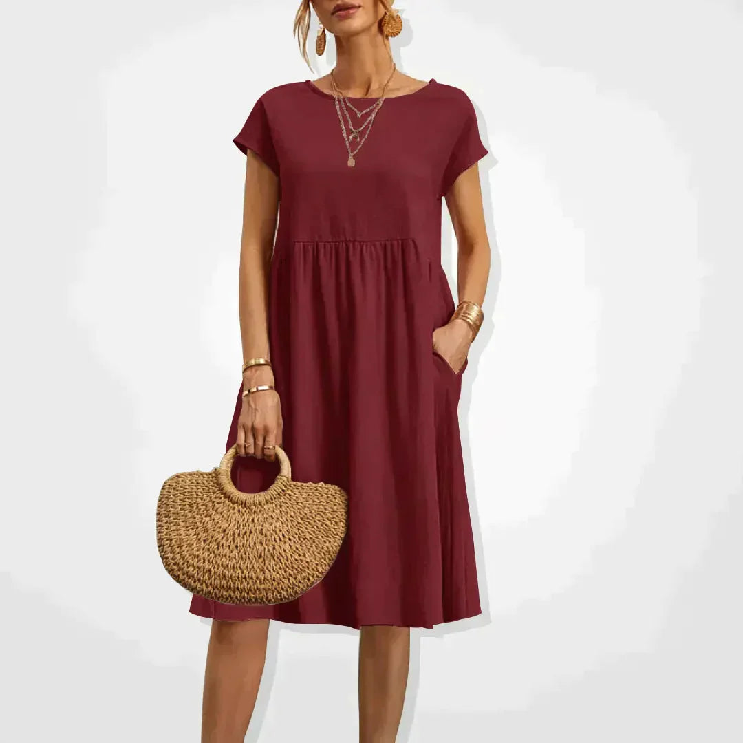 Drune | Elegantes Fließendes Sommerkleid