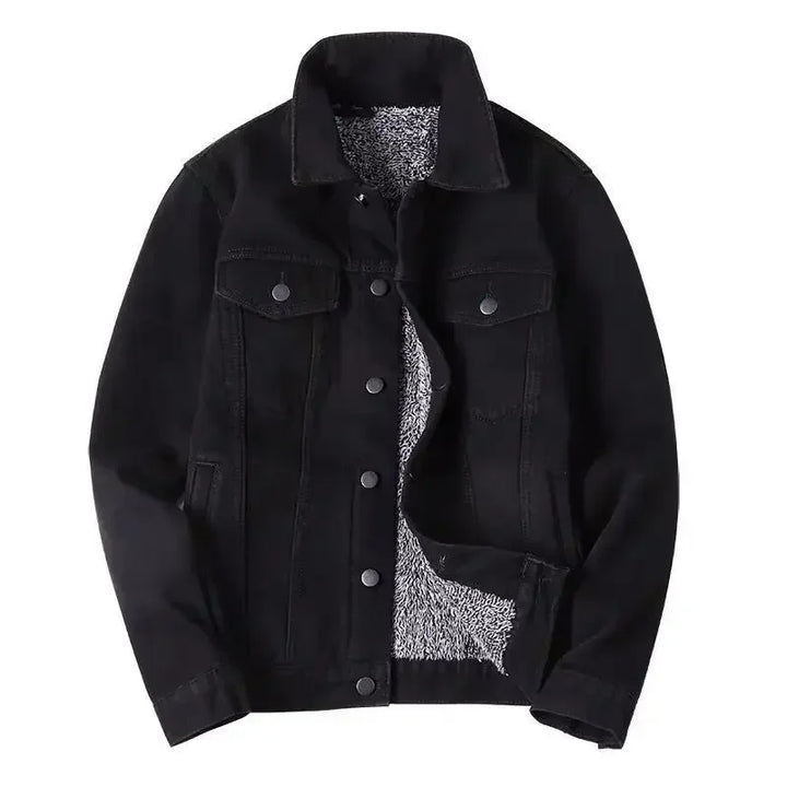 Drune | Gefütterte Denim-Jacke für Herren Warm und Robust