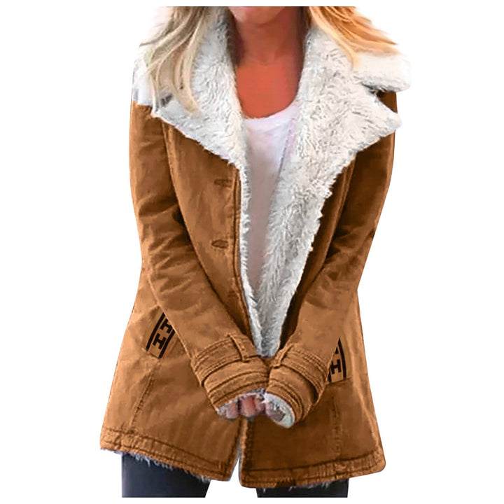 Drune | Damen Winterjacke Mit Reverskragen Und Langen Ärmeln