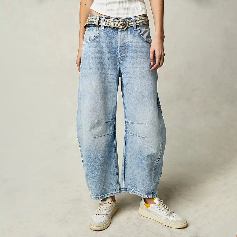 Drune | Damen Komfort-Jeans