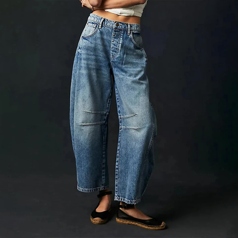 Drune | Damen Komfort-Jeans