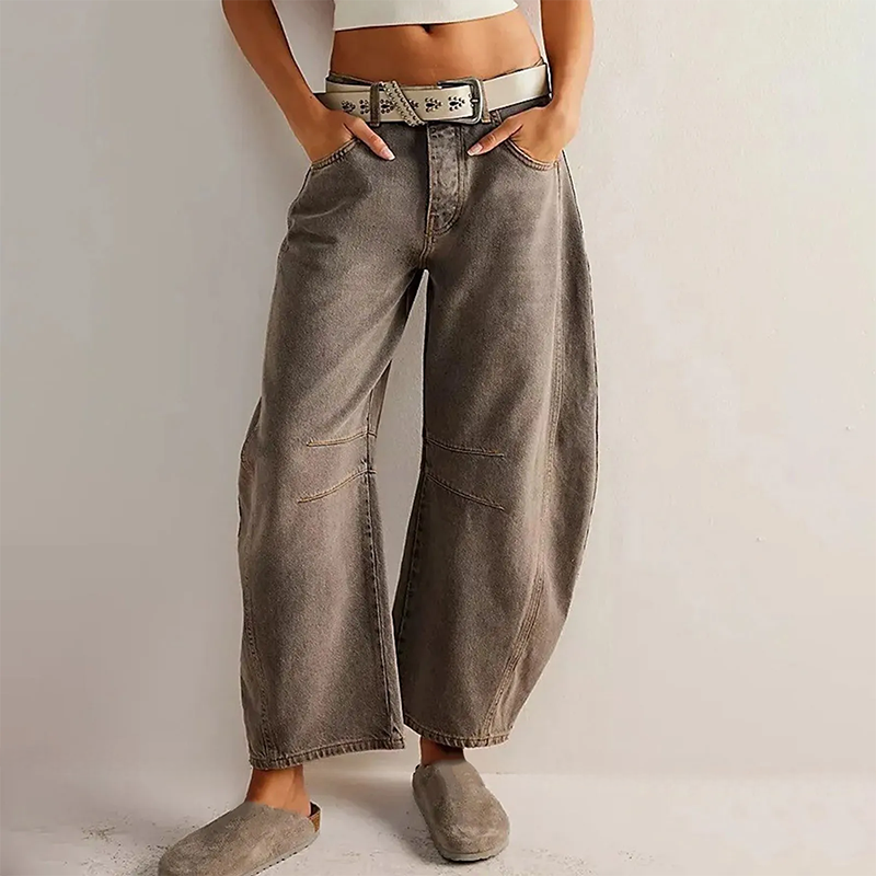 Drune | Damen Komfort-Jeans