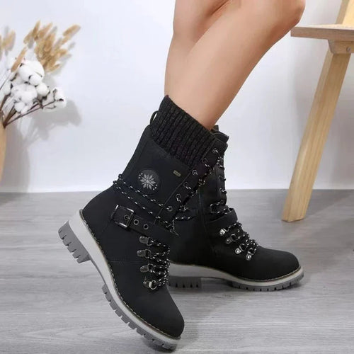 Drune | Schnür-Winterstiefel für Damen – Stylisch & Bequemer Komfort