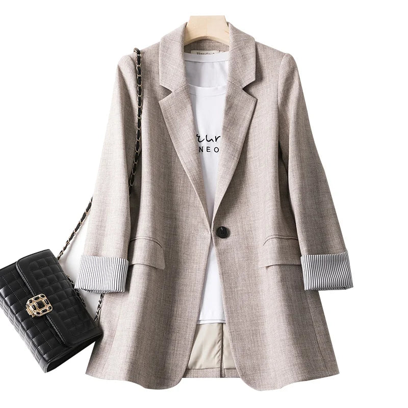 Drune | Damen Freizeit-Blazer mit Langenärmeln
