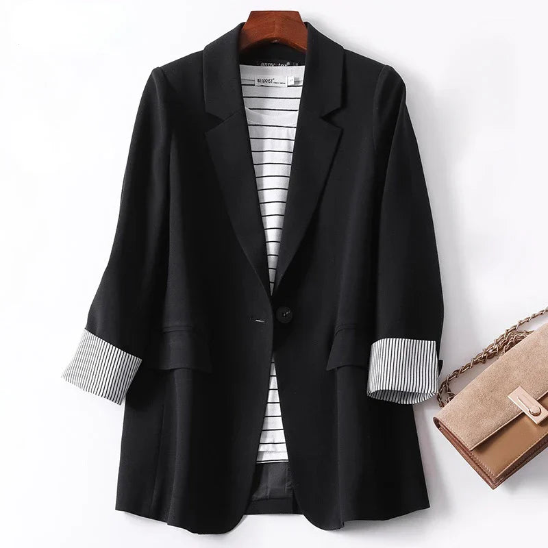 Drune | Damen Freizeit-Blazer mit Langenärmeln