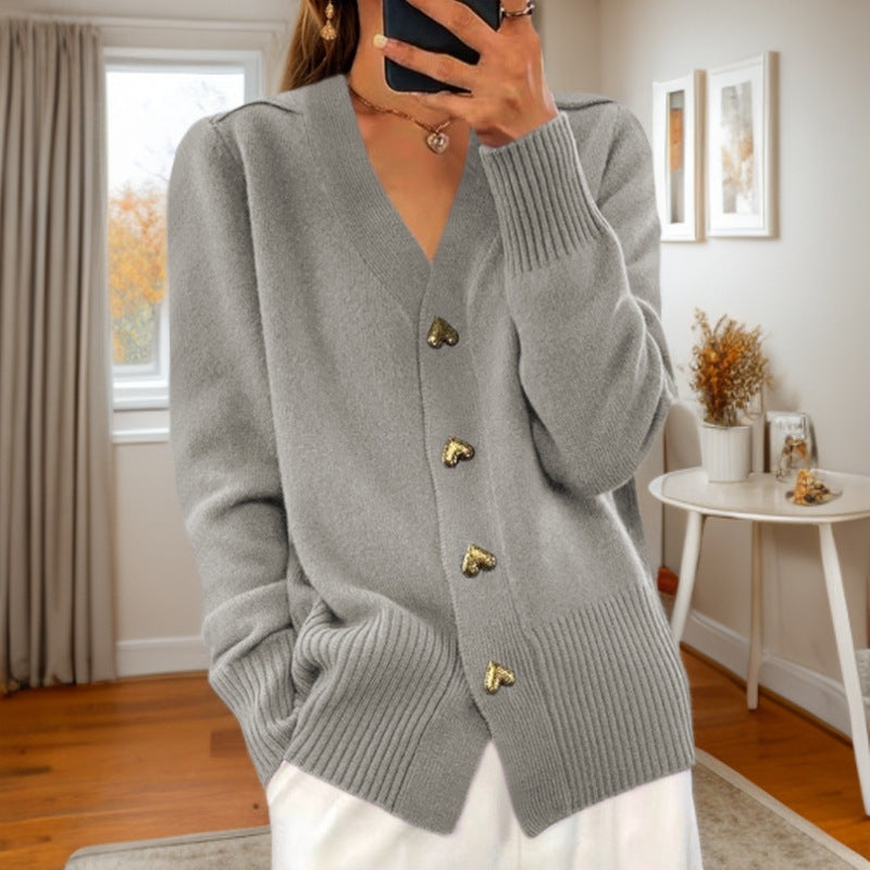 Drune | Ärmellose Strickjacke