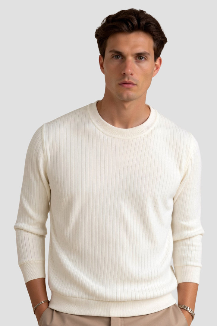Drune | Pullover aus Rippstrick