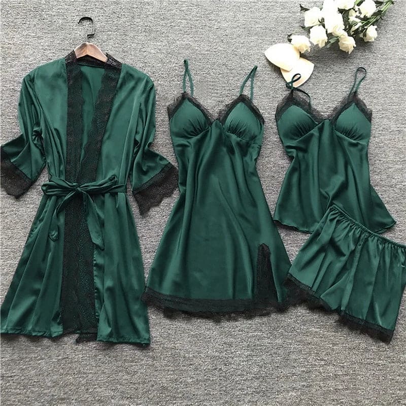 Drune | Satin Pyjama Set