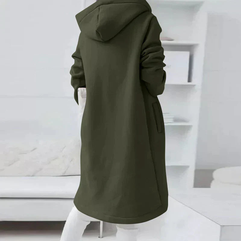 Drune | Kapuzenpullover Casual Reißverschluss Kapuzenpulloverjacke Damenbekleidung