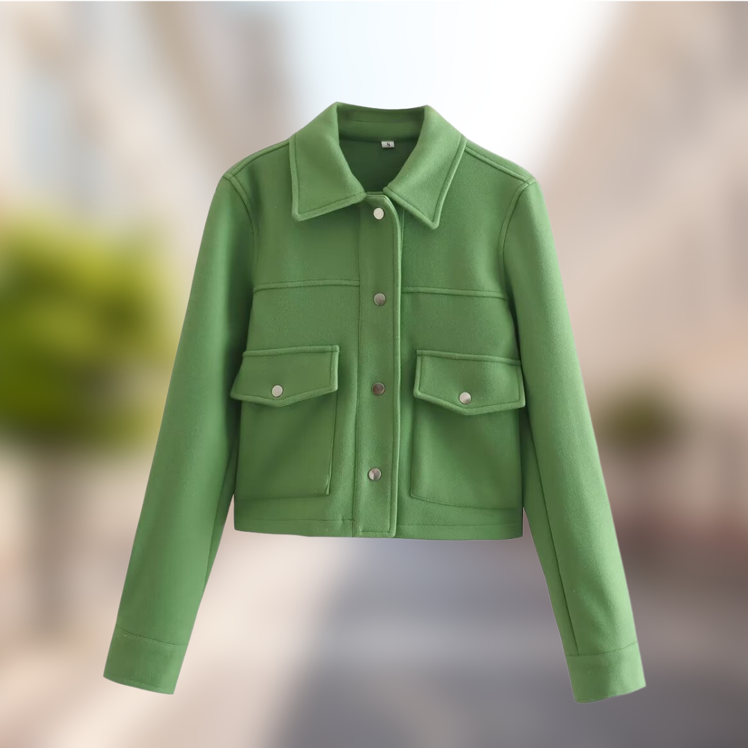 Drune | Damen Wolljacke im lässigen Look für den Herbst