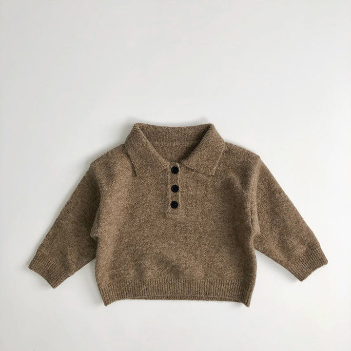 Drune | Baumwoll-Polo für Kinder Warm und Atmungsaktiv, Perfekt für kalte Tage