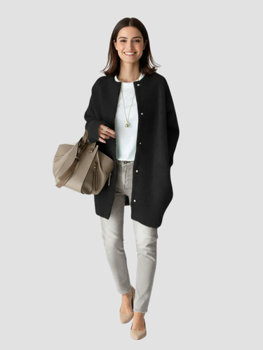 Drune | Lange Strickjacke für Damen