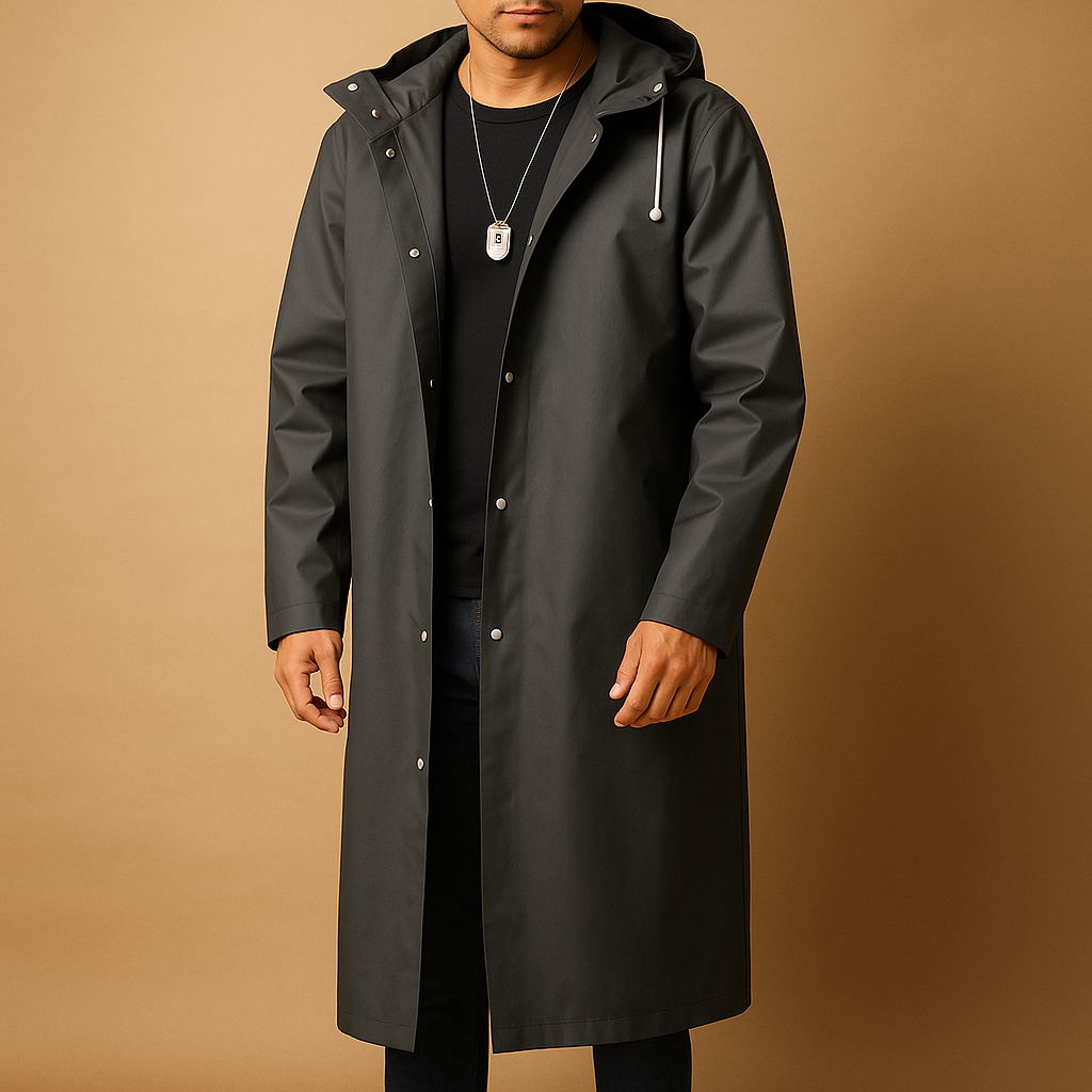 Drune | Wasserdichte Regenjacke für Herren - EVA Material