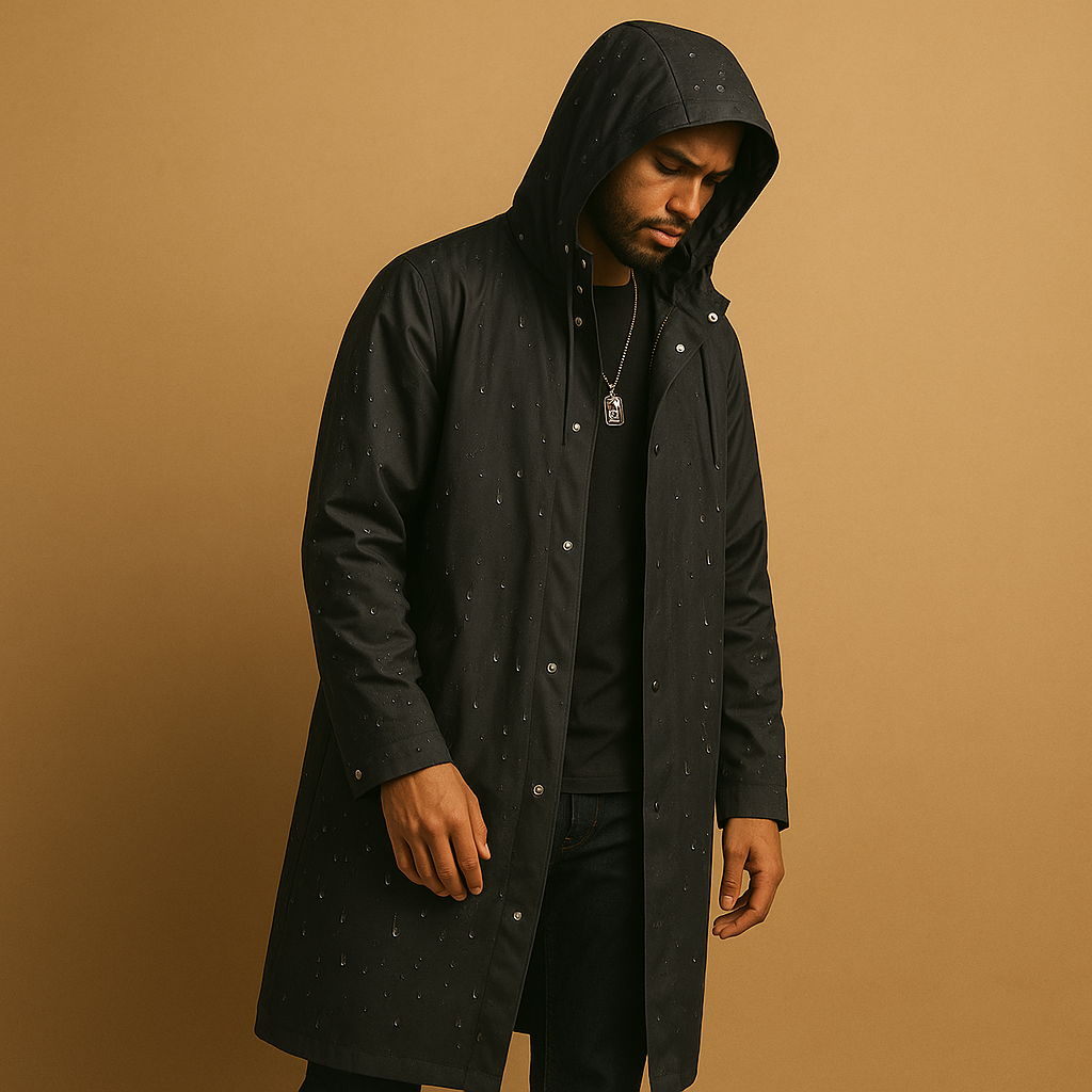 Drune | Wasserdichte Regenjacke für Herren - EVA Material