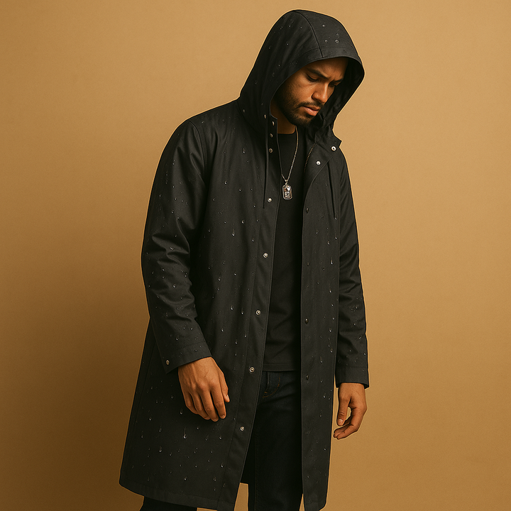 Drune | Wasserdichte Regenjacke für Herren - EVA Material