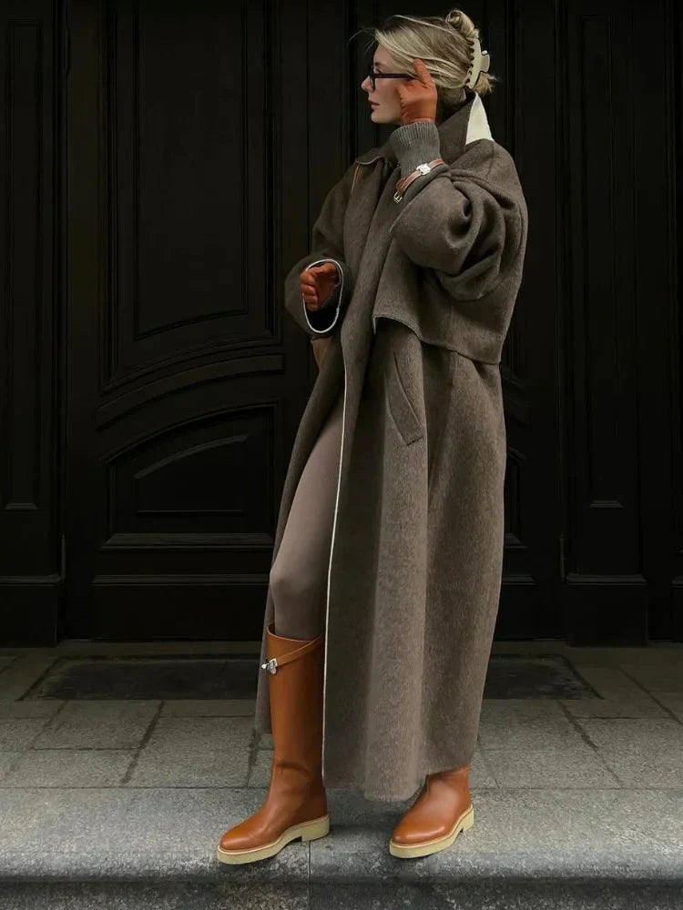 Drune | Oversized Jack Eleganter Trenchcoat