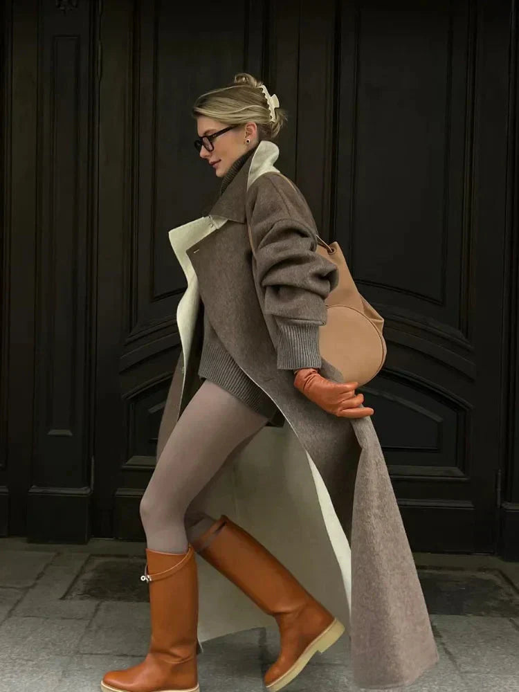Drune | Oversized Jack Eleganter Trenchcoat