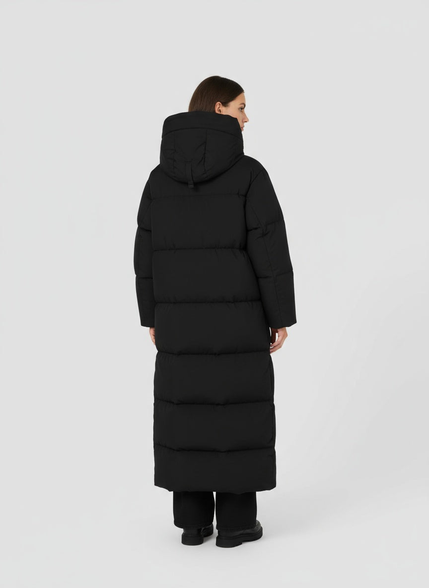 Drune | Lange Wattierte Damenjacke