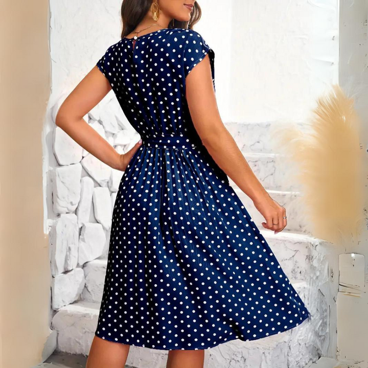 Drune | Elegantes Punktekleid