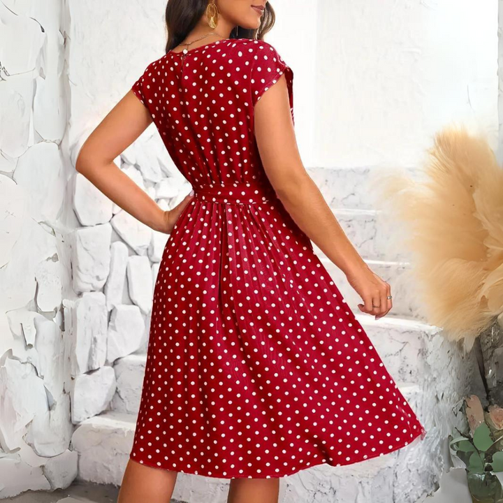 Drune | Elegantes Punktekleid