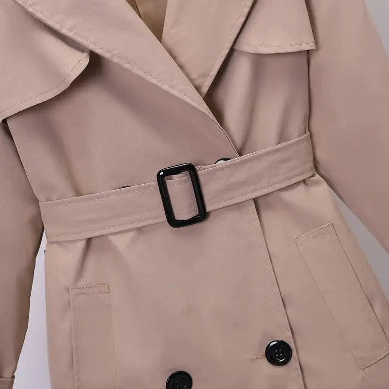 Drune | Eleganter Schicker Trenchcoat Traf Riem