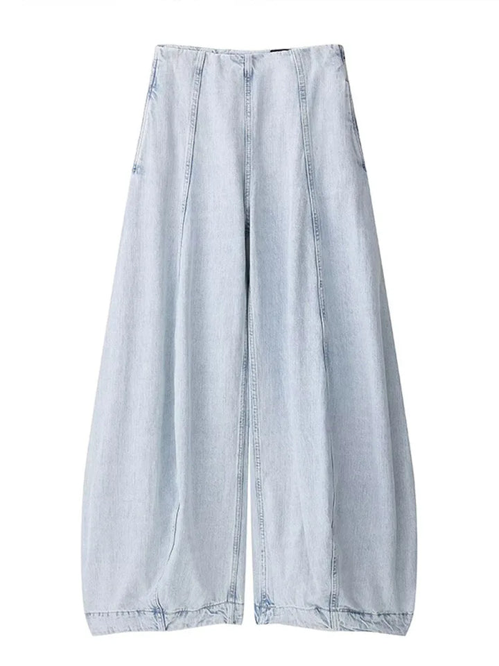 Drune | Lässige Damenjeans mit hohem Bund