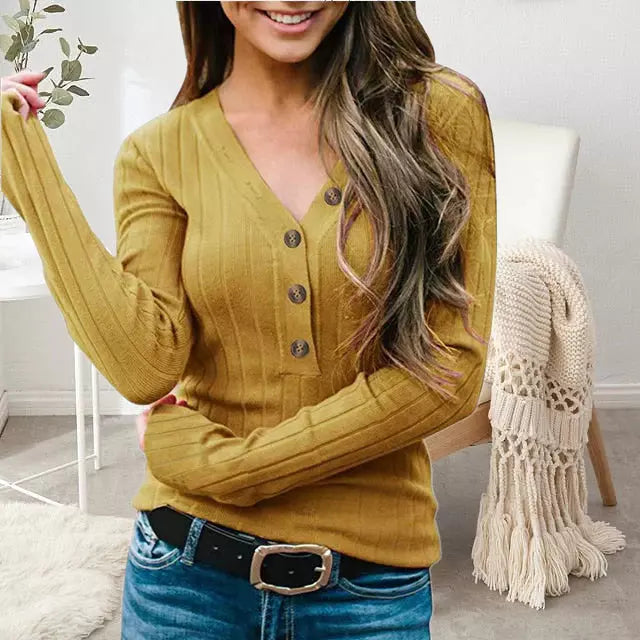 Drune | Einfarbiger Pullover mit Bequemer Passform