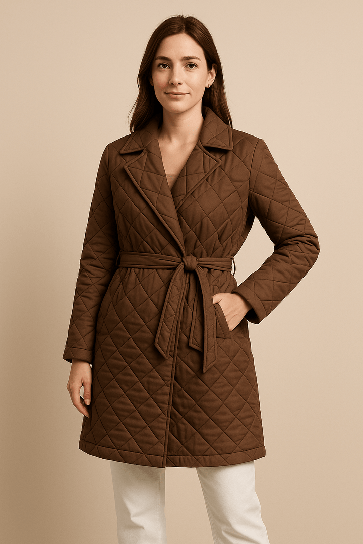 Drune | Bequeme mittellange Steppjacke