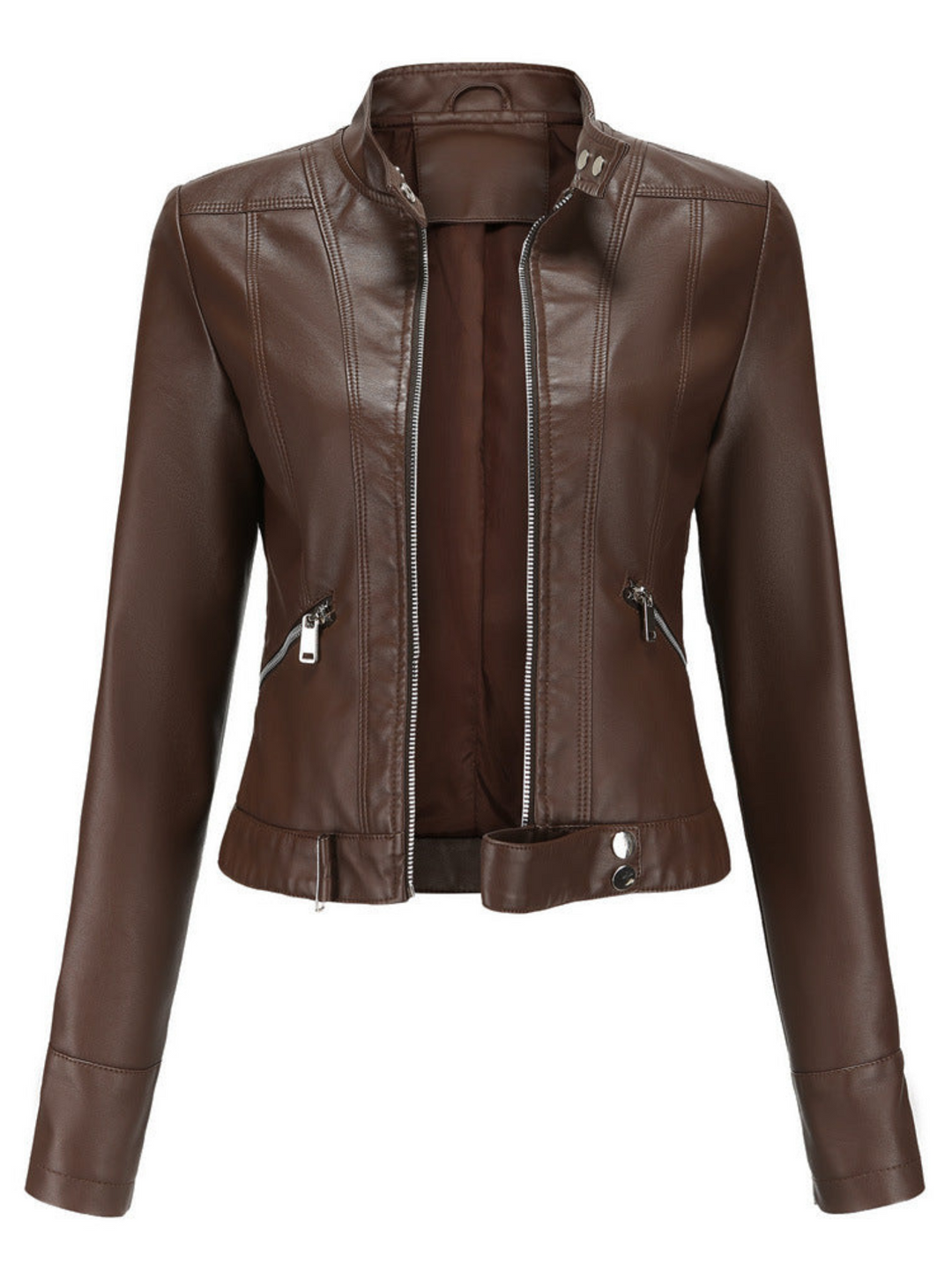 Drune | Lederjacke für Frauen - Taillierte Passform - Winter