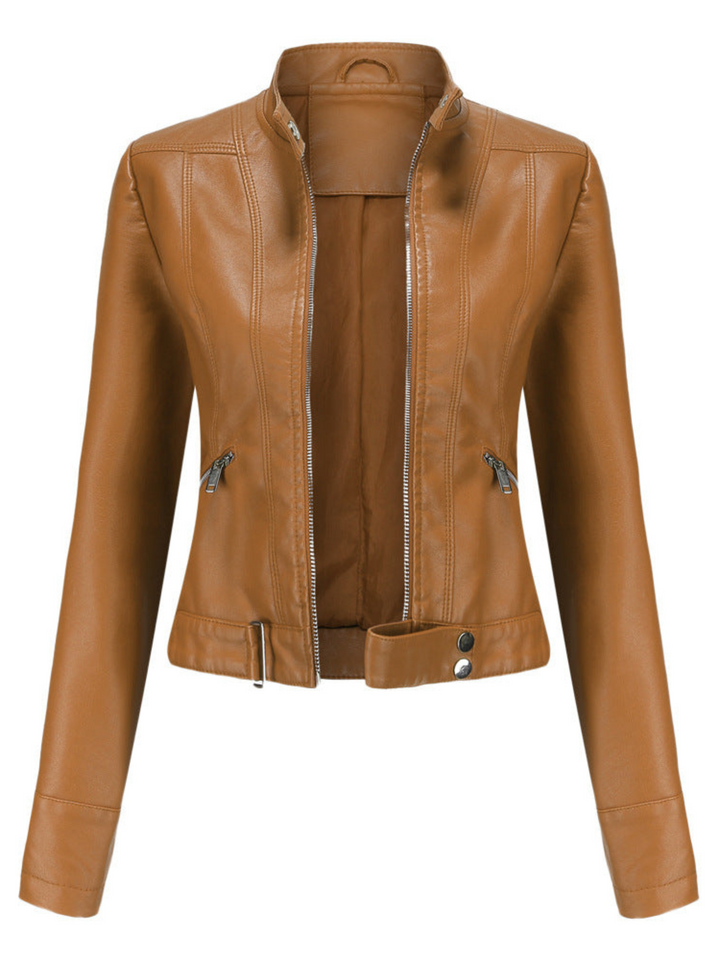 Drune | Lederjacke für Frauen - Taillierte Passform - Winter