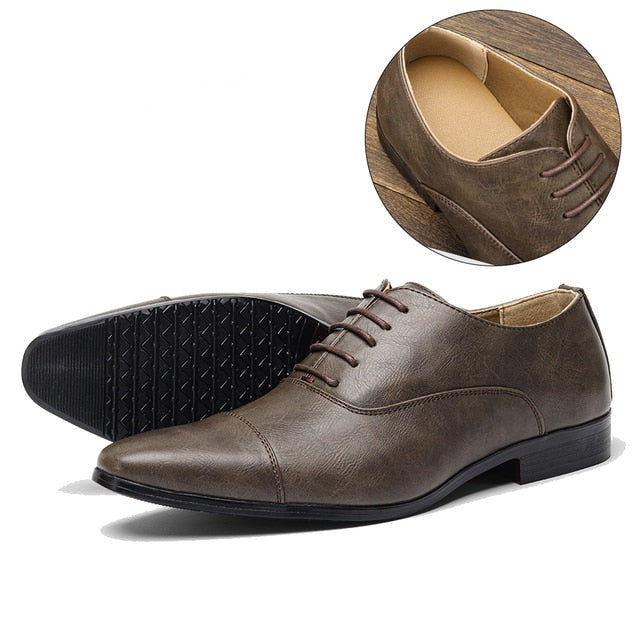 Herren Lederschuhe Italienisch Bequem Luxus Unvergleichlicher Komfort