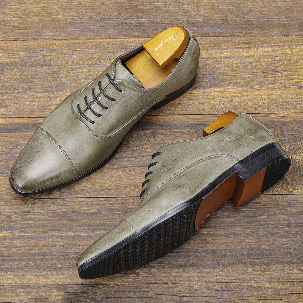 Herren Lederschuhe Italienisch Bequem Luxus Unvergleichlicher Komfort