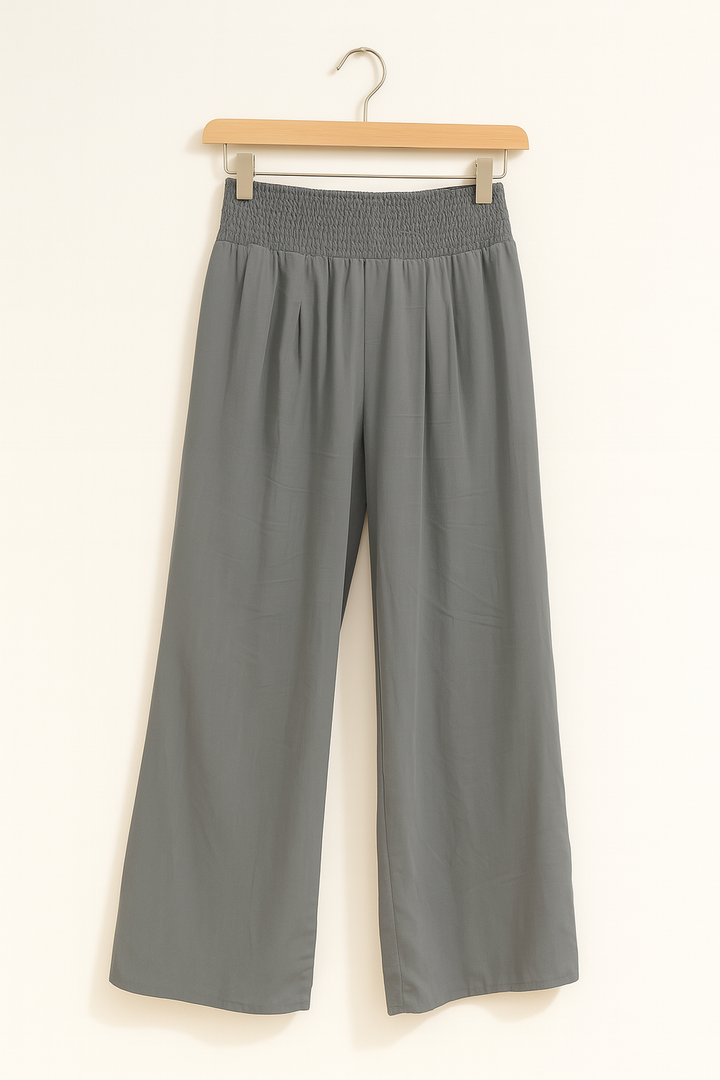 Drune | Sommerhose Damen mit Elastischem High-Waist-Bund