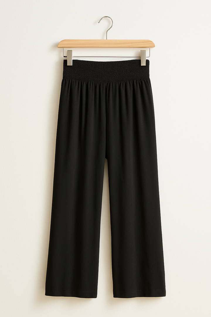 Drune | Sommerhose Damen mit Elastischem High-Waist-Bund