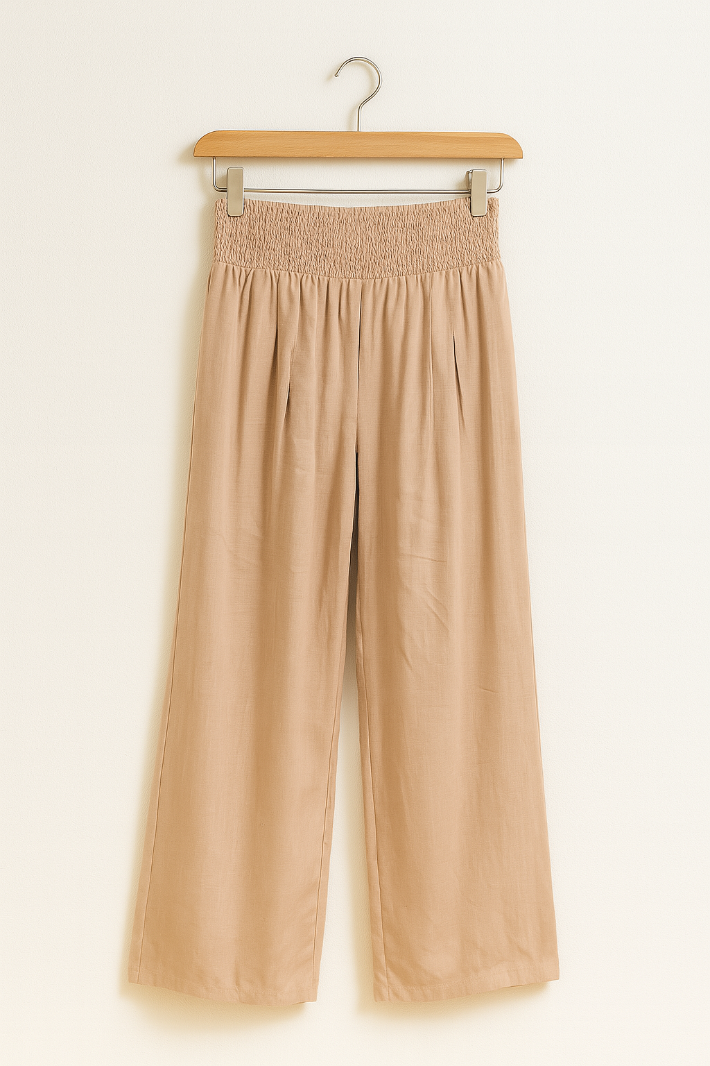Drune | Sommerhose Damen mit Elastischem High-Waist-Bund