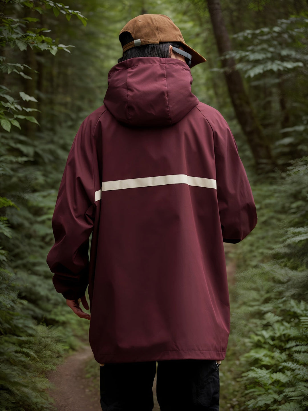 Drune | Wasserdichte Jacke Damen mit Kapuze