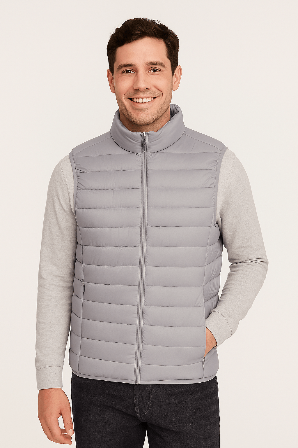 Drune | ärmellose Steppweste aus Nylon für Herren