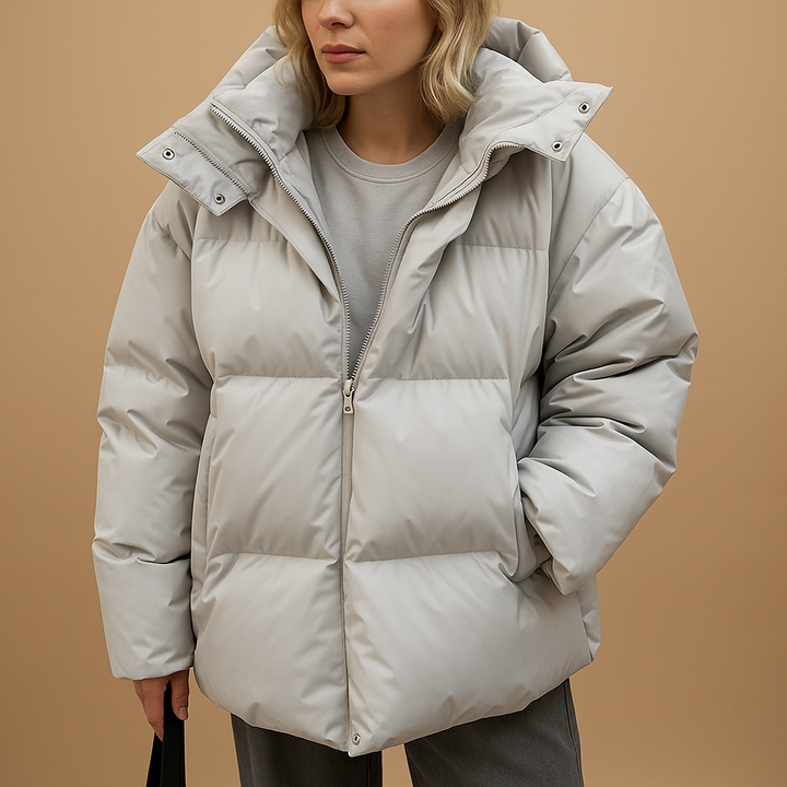 Drune | Wattierte Winterjacke mit Kapuze
