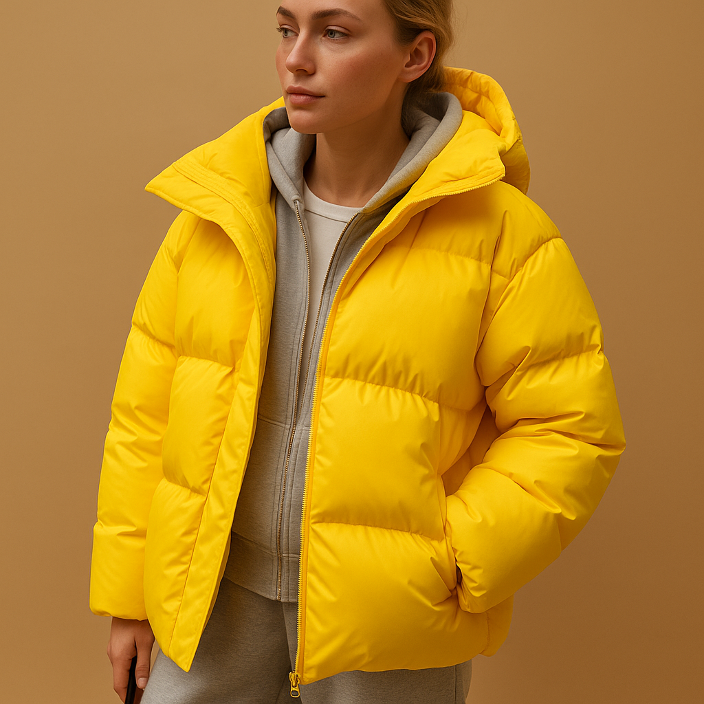 Drune | Wattierte Winterjacke mit Kapuze