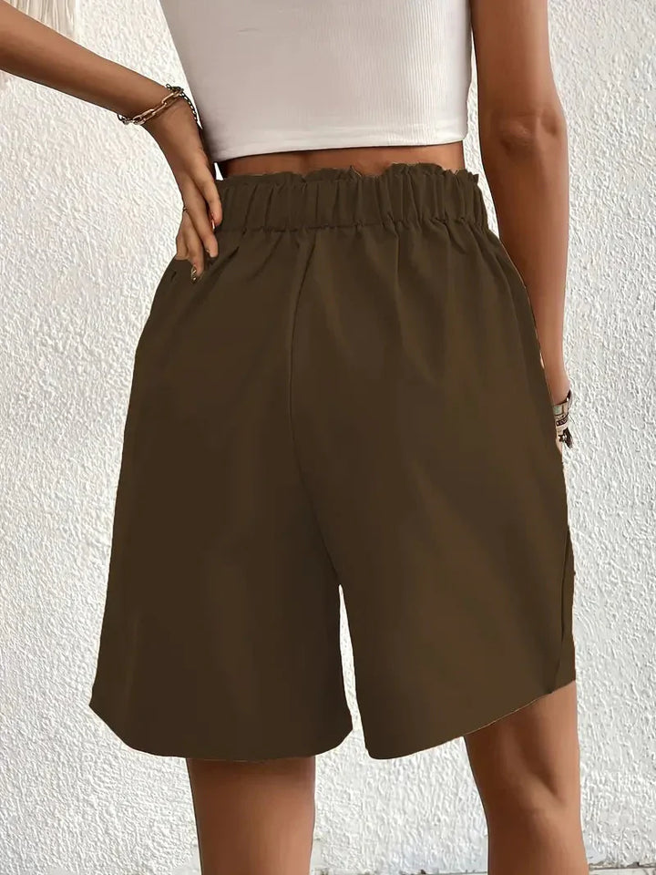 Leinenshorts für Damen
