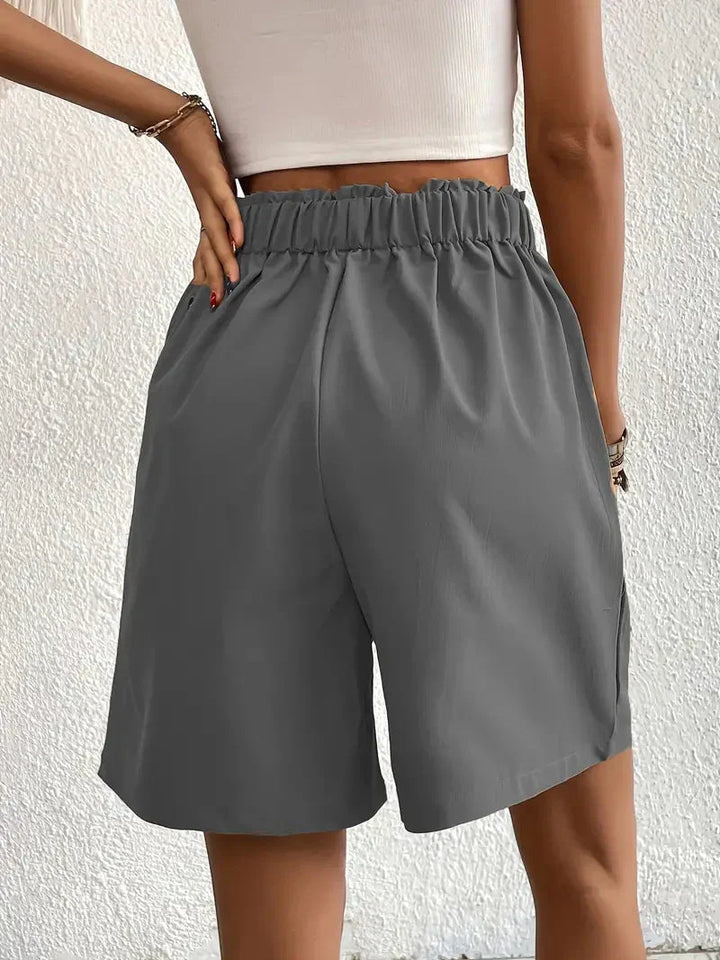 Leinenshorts für Damen