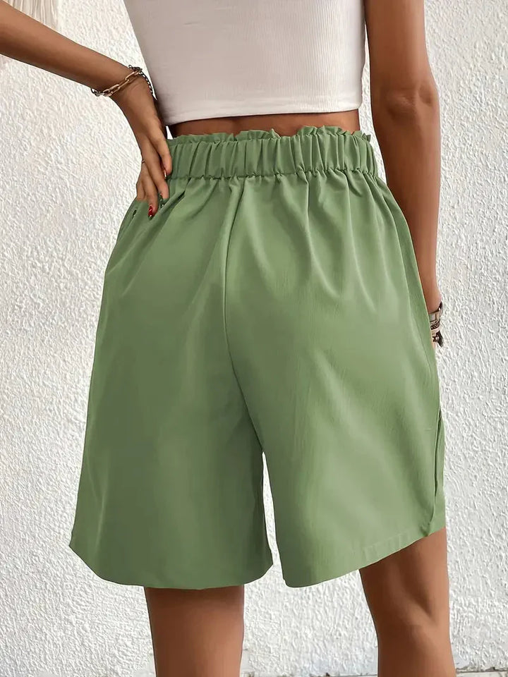 Leinenshorts für Damen
