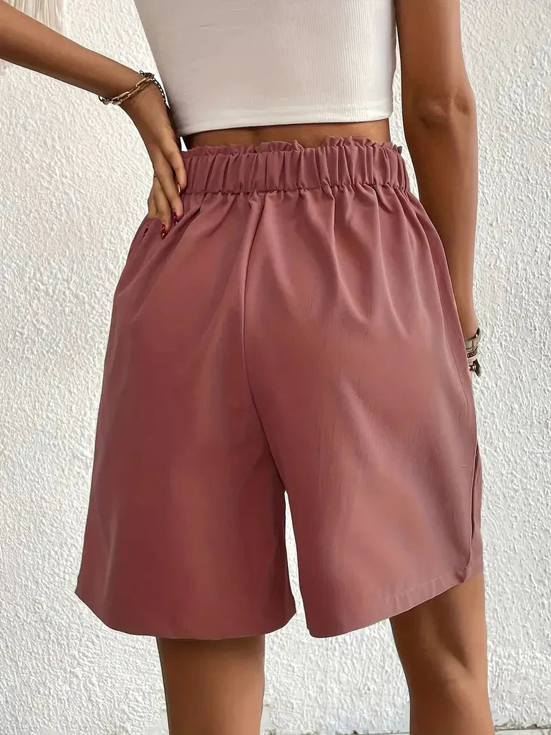 Leinenshorts für Damen