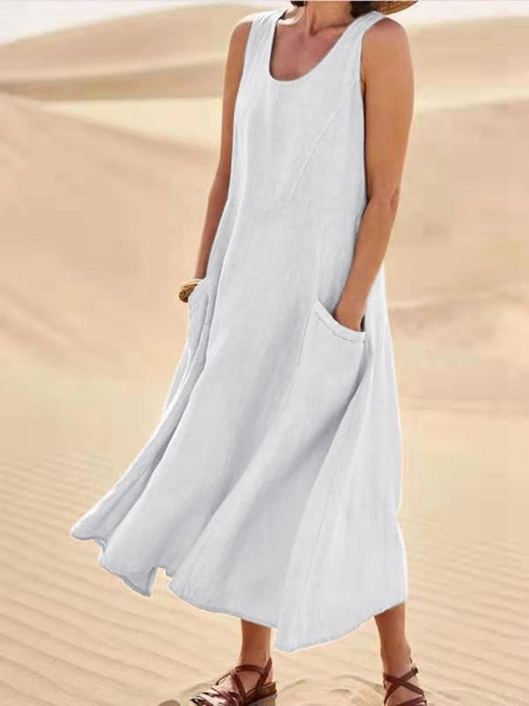 Drune | Damen Fließendes Kleid